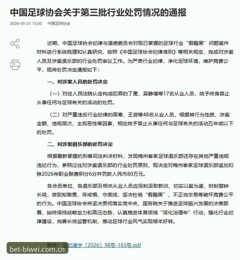 足协第三批禁足名单解读：3类处罚逻辑+5个值得注意的细节